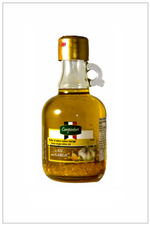 Huile d'olive à l'ail