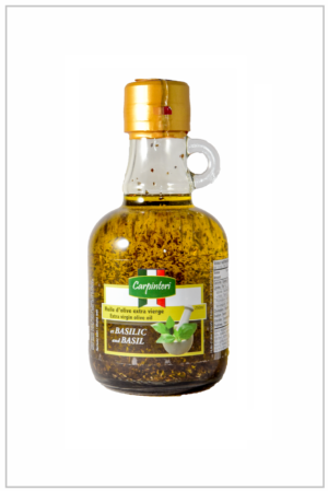 Huile d'olive au Basilic