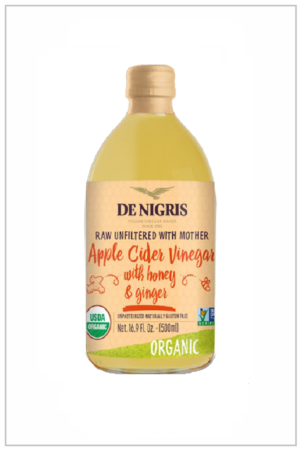 Vinaigre de Cidre de pomme et Miel Bio avec la mère 500ml