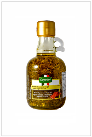 Huile d'olive pour Fruits de Mer
