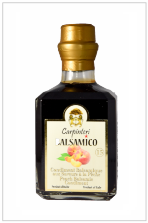 Balsamique 15 ans infusé à la pêche