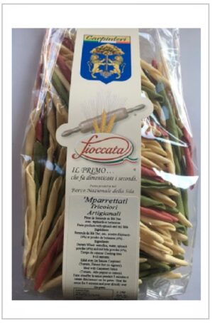 Strozzapreti 3 couleurs de blé dur artisanal