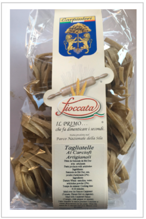 Tagliatelle aux artichauts artisanal