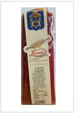 Tagliolini artisanal au vin rouge