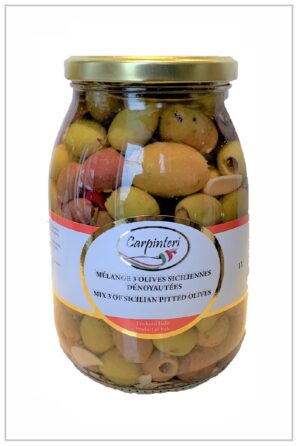 Mélange de 3 olive dénoyautées