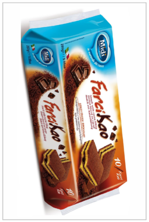 Petits gâteaux farcis au chocolat