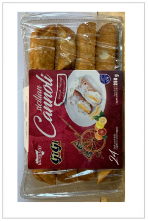 Coquilles pour Cannoli Sicilien prêt a farcir