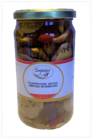 Champignons Shitaké d'Italie dans huile Carpinteri
