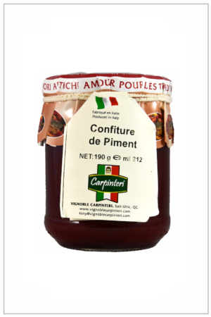 Confiture de Piment fort