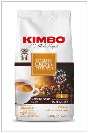 Café expresso en grains Crema Intensa Kimbo