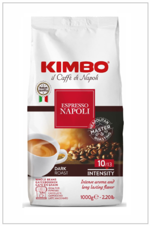 Café expresso en grains Napoli Kimbo