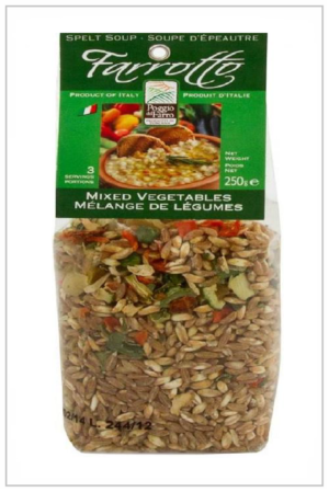 Farotto aux légumes mélangé (Épeautre et légumes)