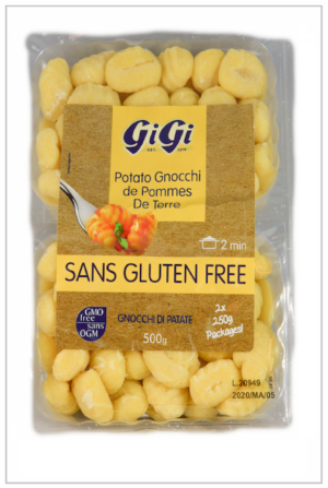 Gnocchi de pomme de terre Sans Gluten