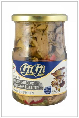 Champignons Pleurotes dans l'huile