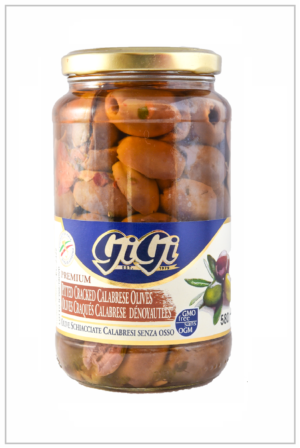 Olives Craquées Calabrese dénoyautées
