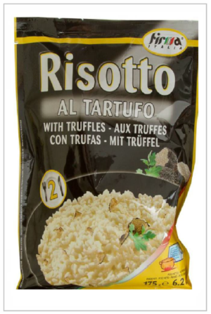 Risotto aux truffes prêt à cuire