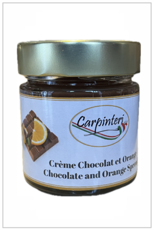 Tartinade Crème de Chocolat et Orange