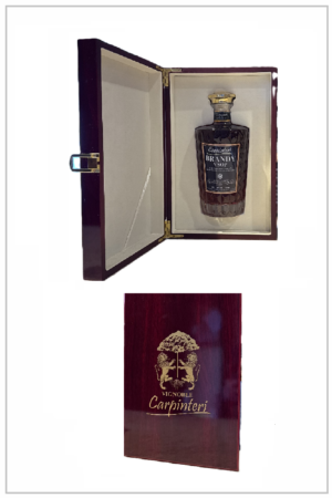 COFFRET PRESTIGE AVEC BRANDY VSOP CARPINTERI